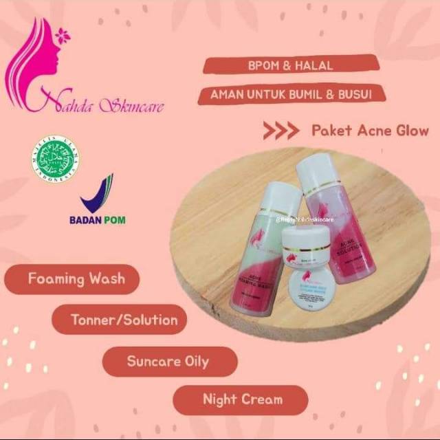 Paket acne nahda skincare