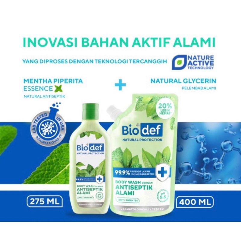 Biodef Natural Protection 275ml/Refill 400ml