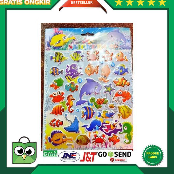 

STIKER STICKER TIMBUL ANIMAL YH88-036