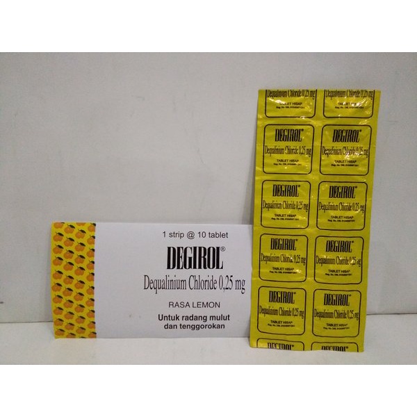 DEGIROL TABLET HISAP 10TAB