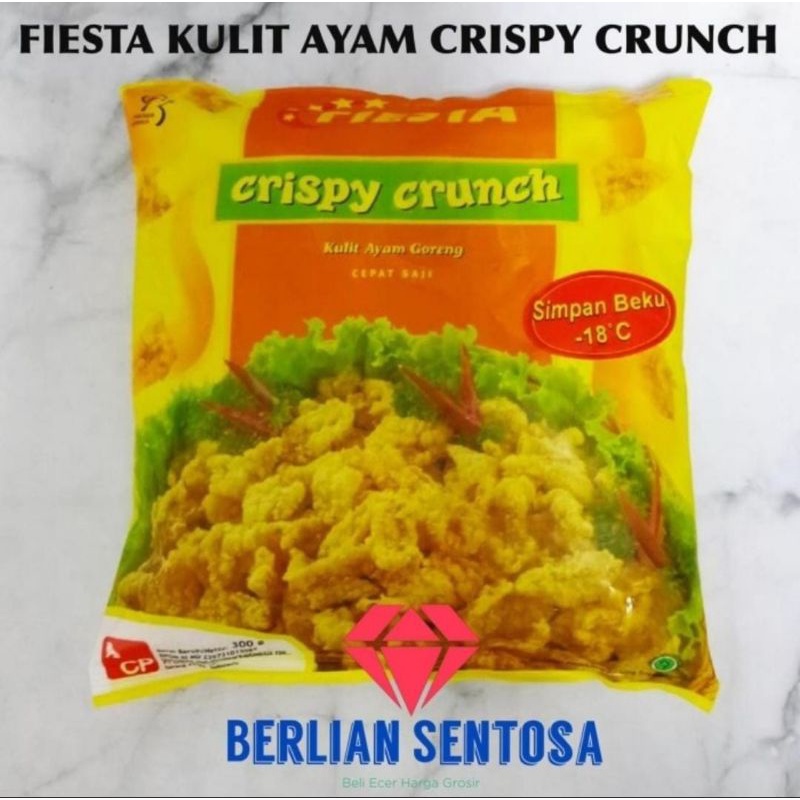 

fiesta crispy crunch kulit ayam crispy 300gram