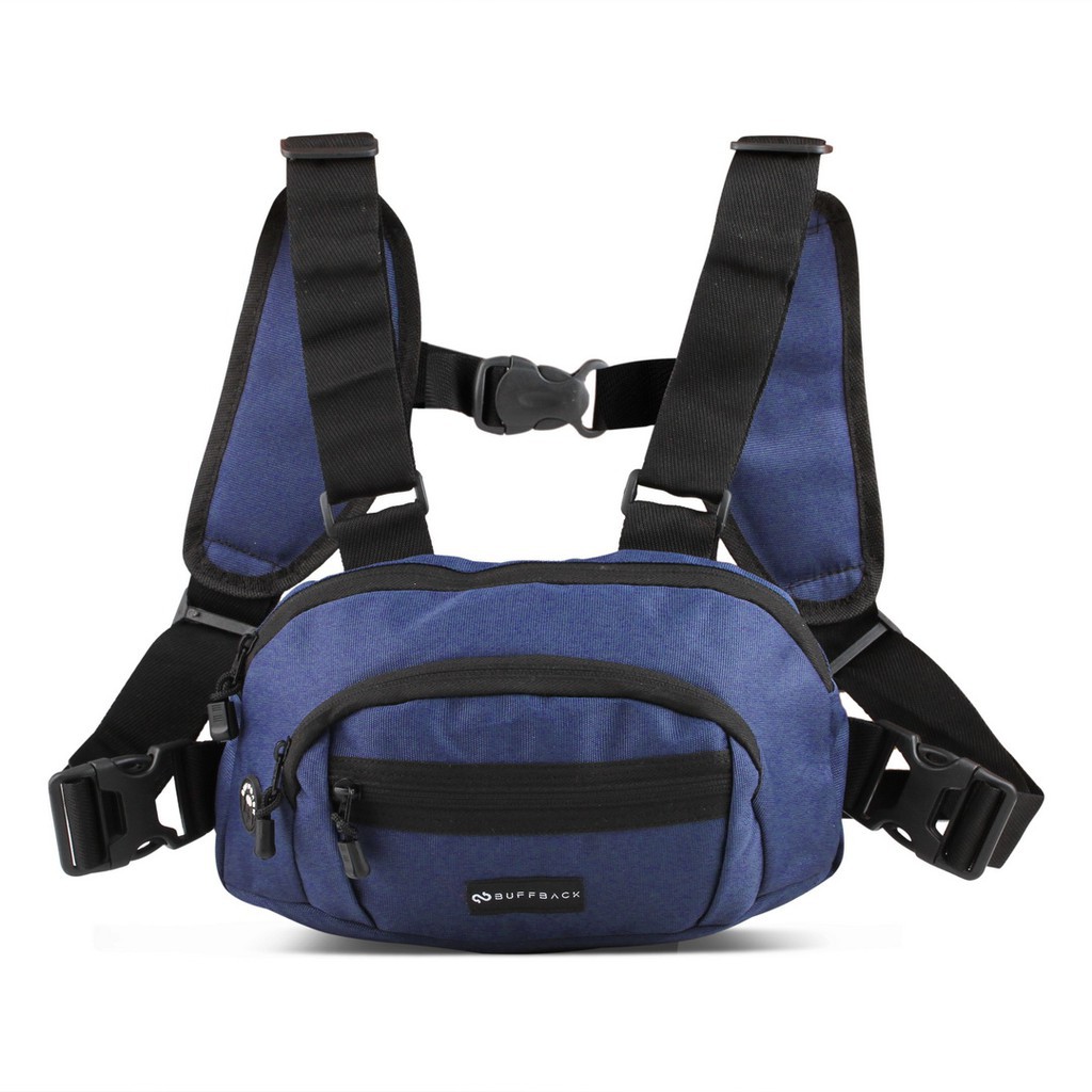 Chest Bag Tas Dada - Selempang Waistbag Premium Buffback F-412AN