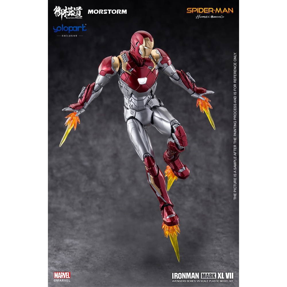 Morstorm X Eastern Model Plastic Model 1/9 Iron-Man Mark XL VII / Mark 47