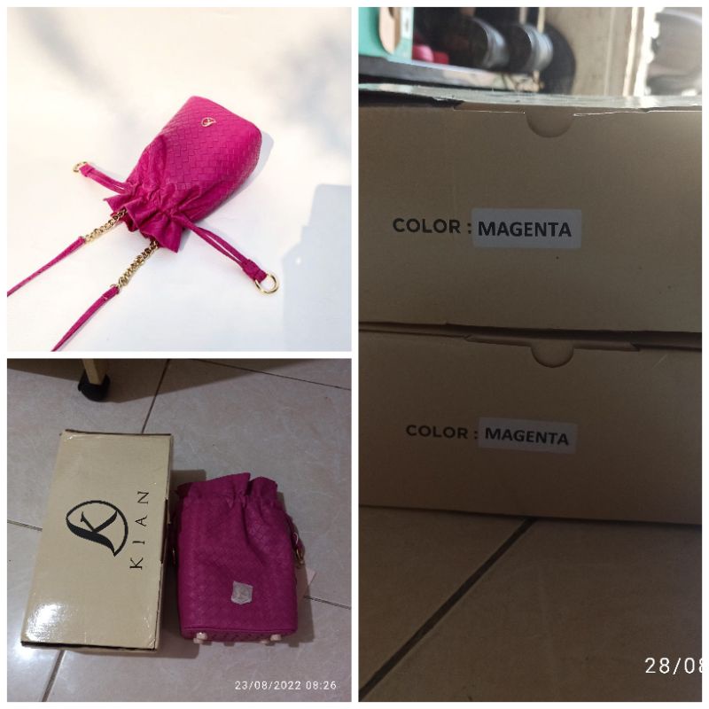 Caca bag magenta by kian