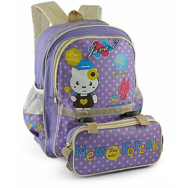 Adr 021js/ Tas Sekolah/ Tas Anak Perempuan/ Tas Ransel Anak Perempuan