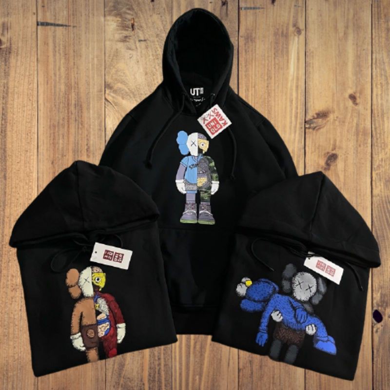 Sweater Hoodie Uniqlo FullTag &amp; Lebel Premium Terbeseller Banyak Variasi Warna