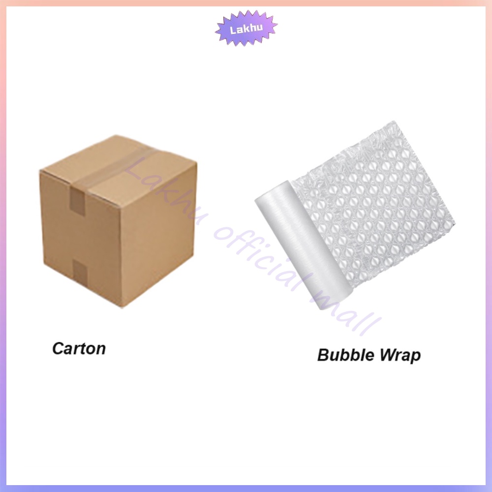 Lakhu Karton Kardus Carton Box Dan Bubble Wrap Tambahan Packing