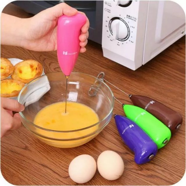 Mixer Mini Electric Hand Mixer Tangan Elektronik Murah Pengaduk Telur Kopi Adonan Portable Mini Hand Mixer