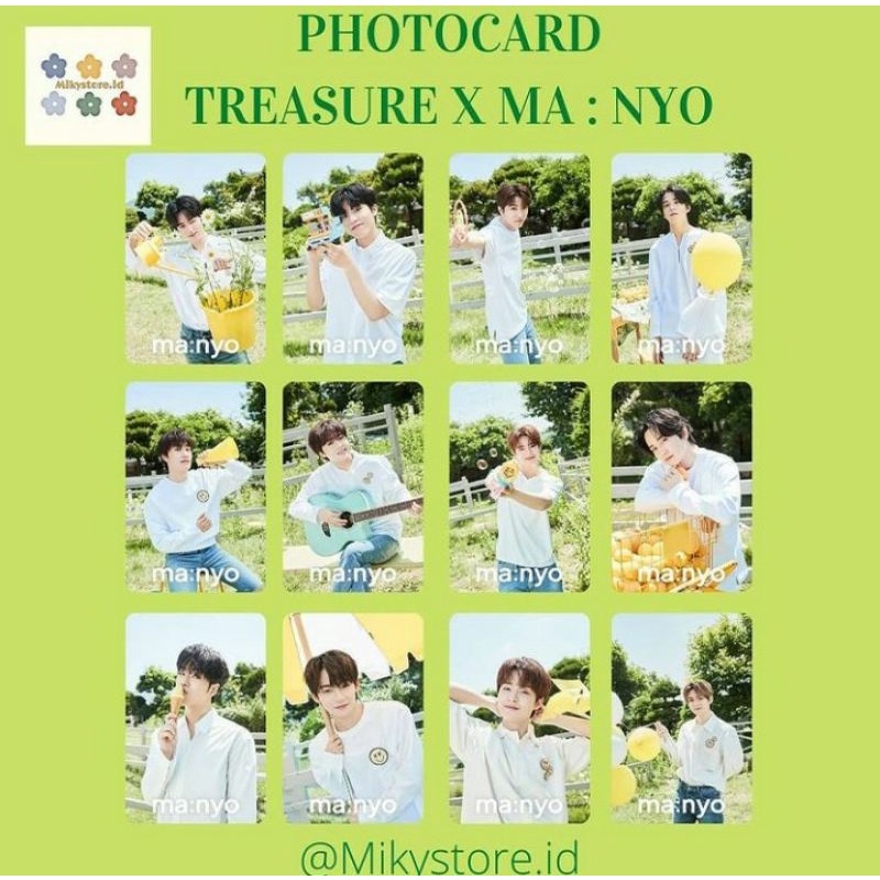 

[READY] Photocard Treasure x MA : NYO