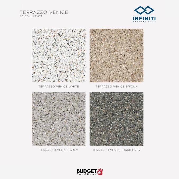 GRANIT Lantai Granit Infiniti Terrazzo Venice 60x60 cm