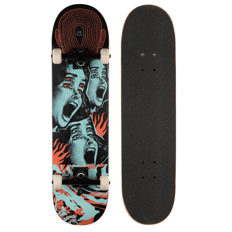 OXELO Skateboard Fullset 8&quot; CP500 Fury