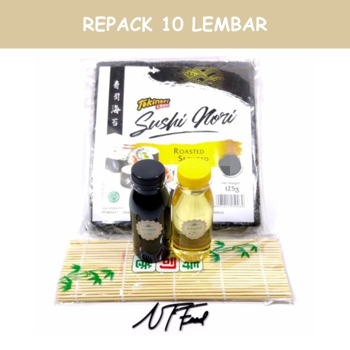 

✨COD✨ Paket Hemat Sushi HALAL Kikkoman Tokinori - Paket Lengkap