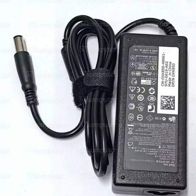 Charger Dell Latitude D610 D620 D630 D800 D810 D840 D600 19.5V 3.34A ORIGINAL