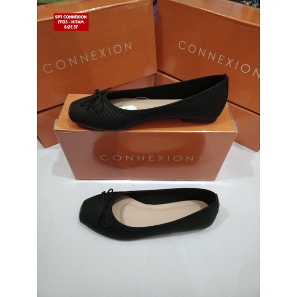 SEPATU WANITA / FLAT SHOES CONNEXION BRANDED MATAHARI MURAH FLTSHSCNNX227