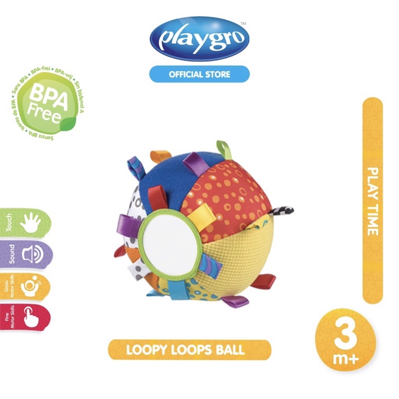 Playgro loopy loop chime ball