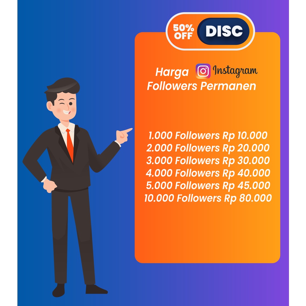 〔Followers IG〕 FoIIlower IG Permanen Guaranteed