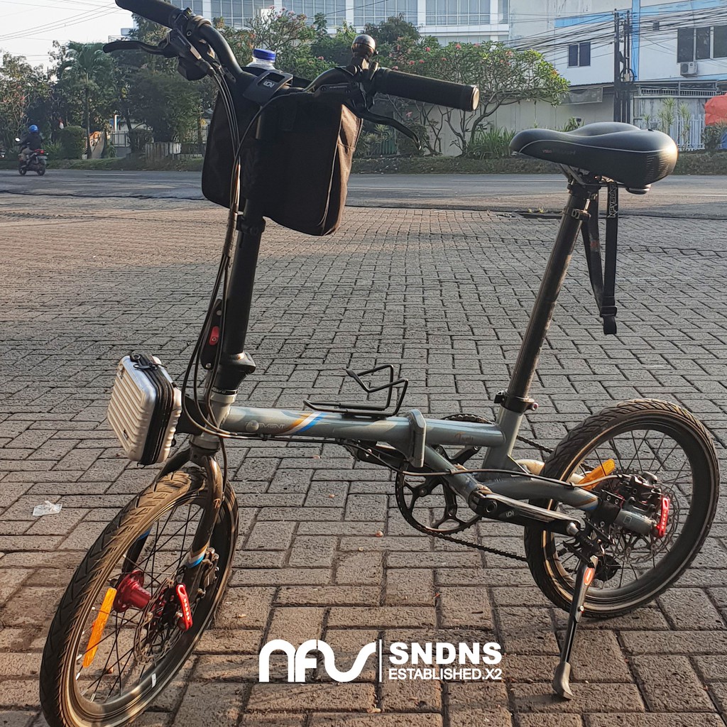 TAS STANG SEPEDA LIPAT || TAS HANDLEBAR SEPEDA