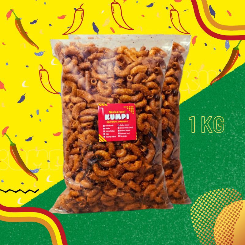 

[1Kg] Makaroni Kumpi Kremes/ Khas Tasikmalaya