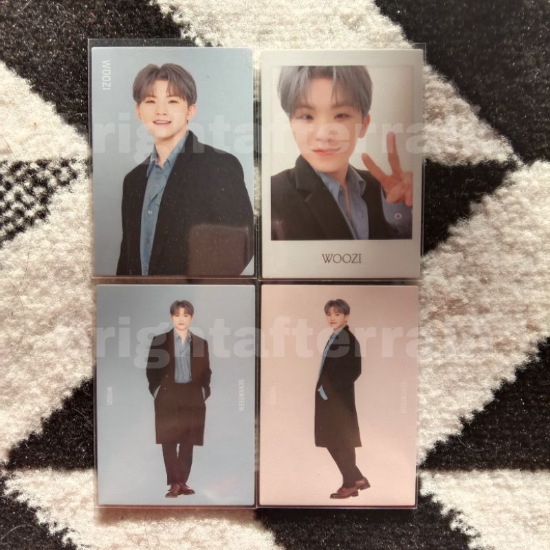 TRADING CARD TC JAPAN WINTER WOOZI SEVENTEEN