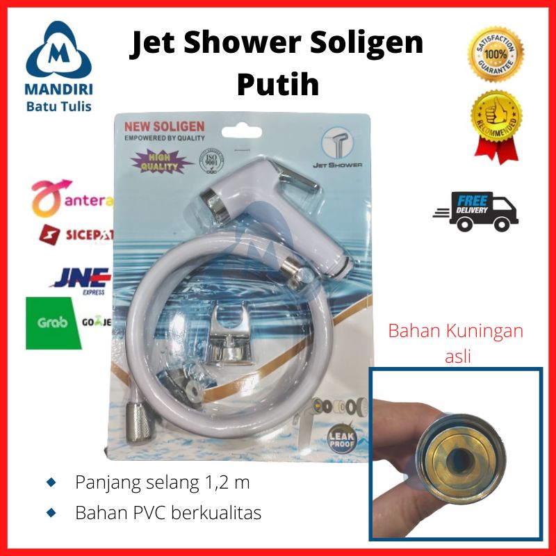 Jet Shower Kamar Mandi / Shower Cebok Pvc Soligen / Shower Cebok Di Kamar Mandi / Semprotan Duduk