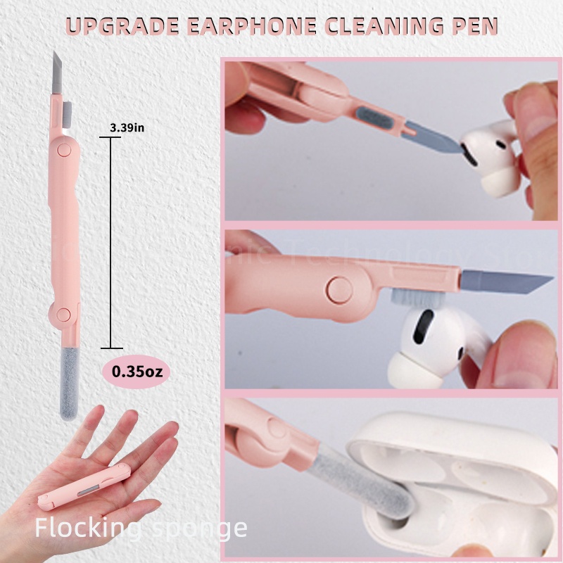 Dllencase 7in1 Brush Pembersih Keyboard Komputer / Earphone Bluetooth Untuk Airpods 3 Pro