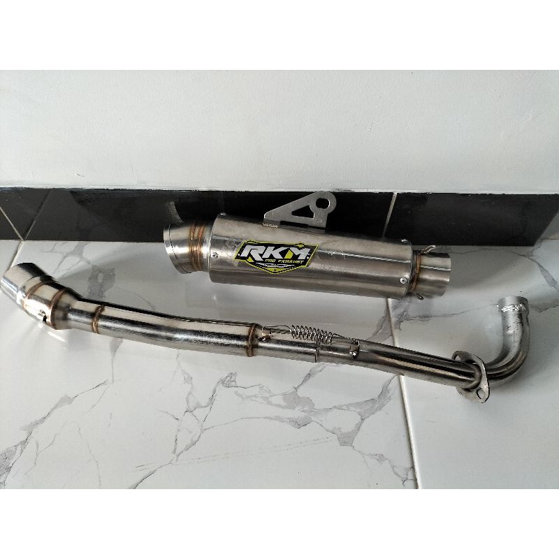 Jual Knalpot Rkm Pro Exhaust Buat Jupiter Vega Shogun Smash Supra Lama Grand Shopee Indonesia