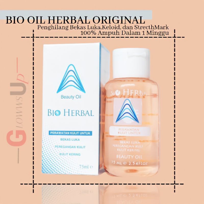 BIO OIL STRETCH MARK PENGHILANG BEKAS LUKA BIO HERBAL BEAUTY OIL 75ML