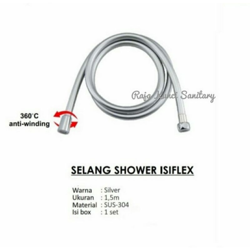 Selang Shower INSIFLEX/Silver/120/150/200/Model Grohe