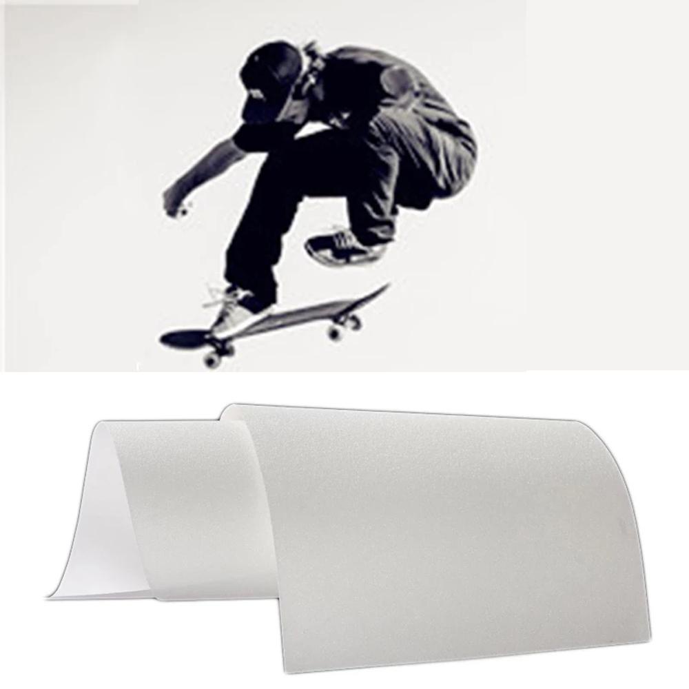 Rebuy Skateboard Amplas Skateboard Aksesori DIY Rocker Board Menebal Untuk Skuter Amplas Bening