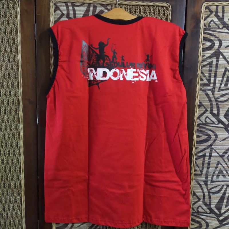 KAOS BUDAYA SINGLET BARONG TERLARIS ORIGINAL PONOROGO JIEGEX ST BR003 M