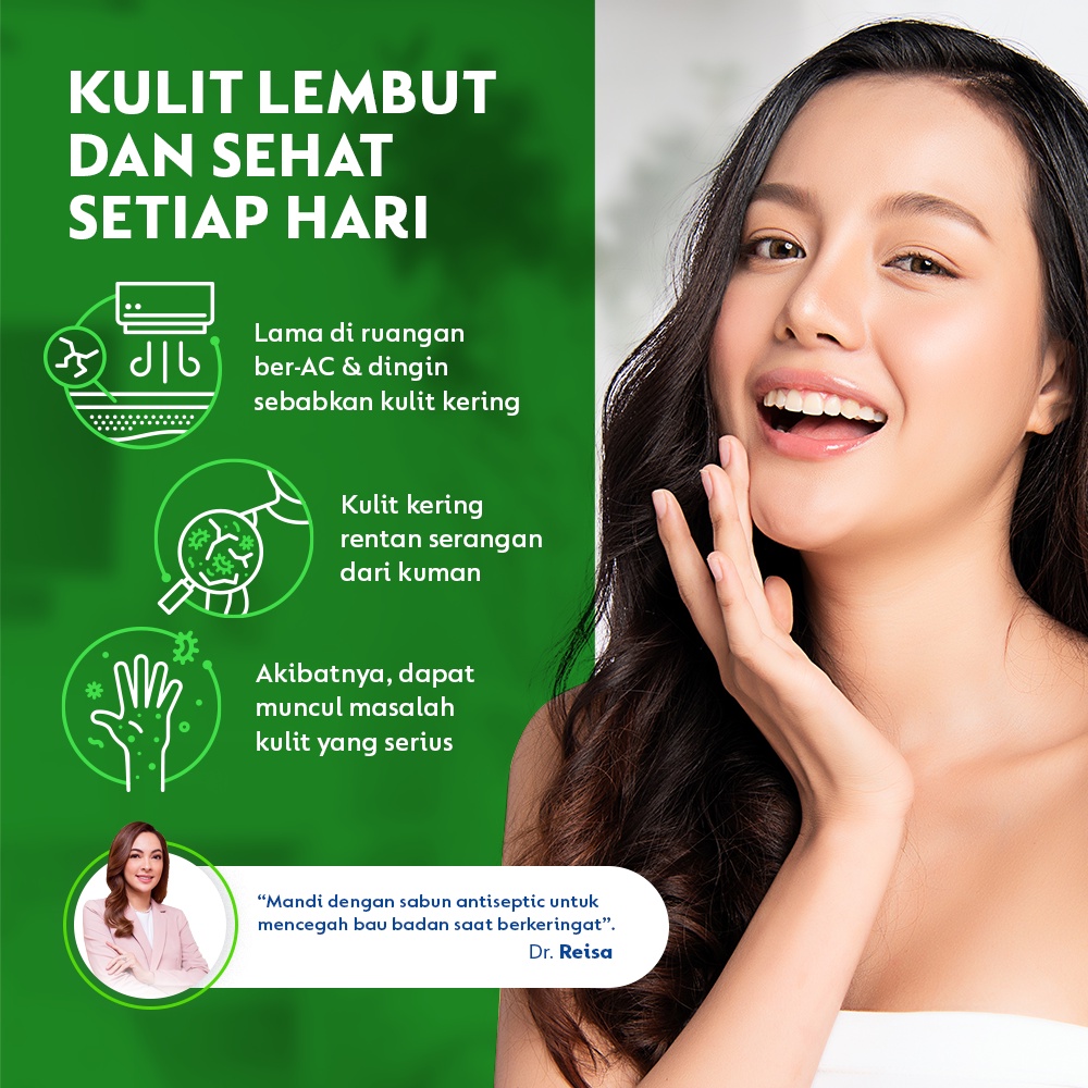 Dettol Sabun Mandi Cair Anti Bakteri Skincare 410 gr Refill-1