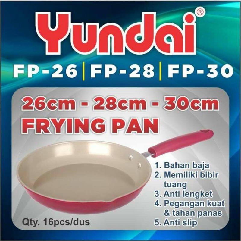 Teflon tebal ukuran 28cm