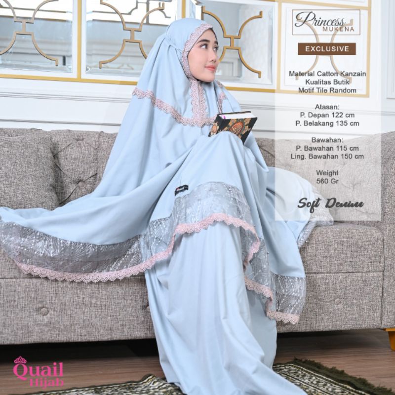 Quail Hijab Mukena PRINCES
