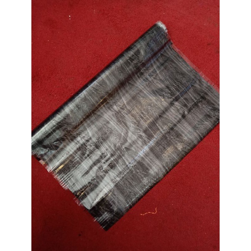 karbon celup Wtp motif kayu, black wood