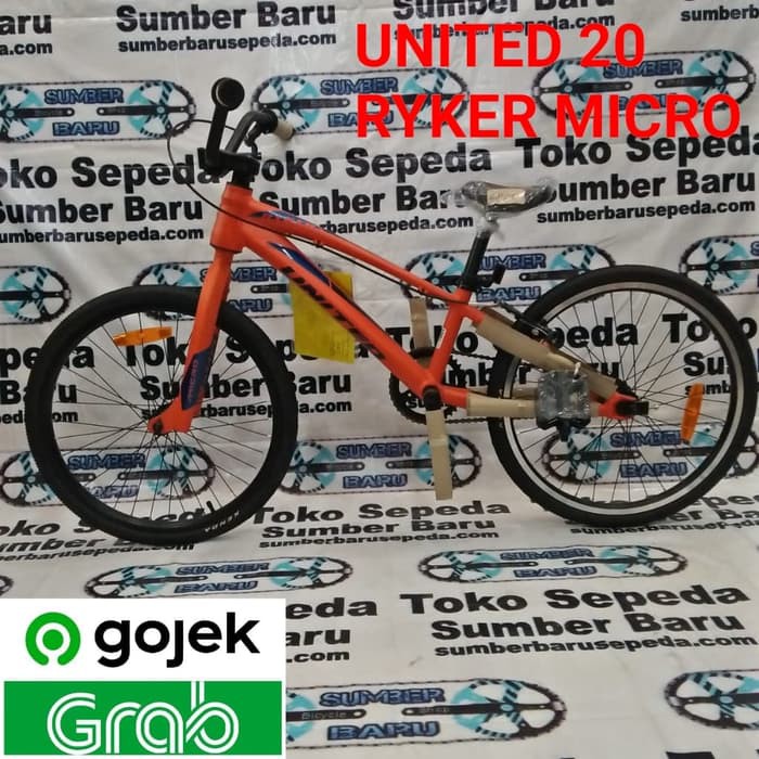 Dijual sepeda 20 UNITED RYKER mini/RYKER mikcro Murah