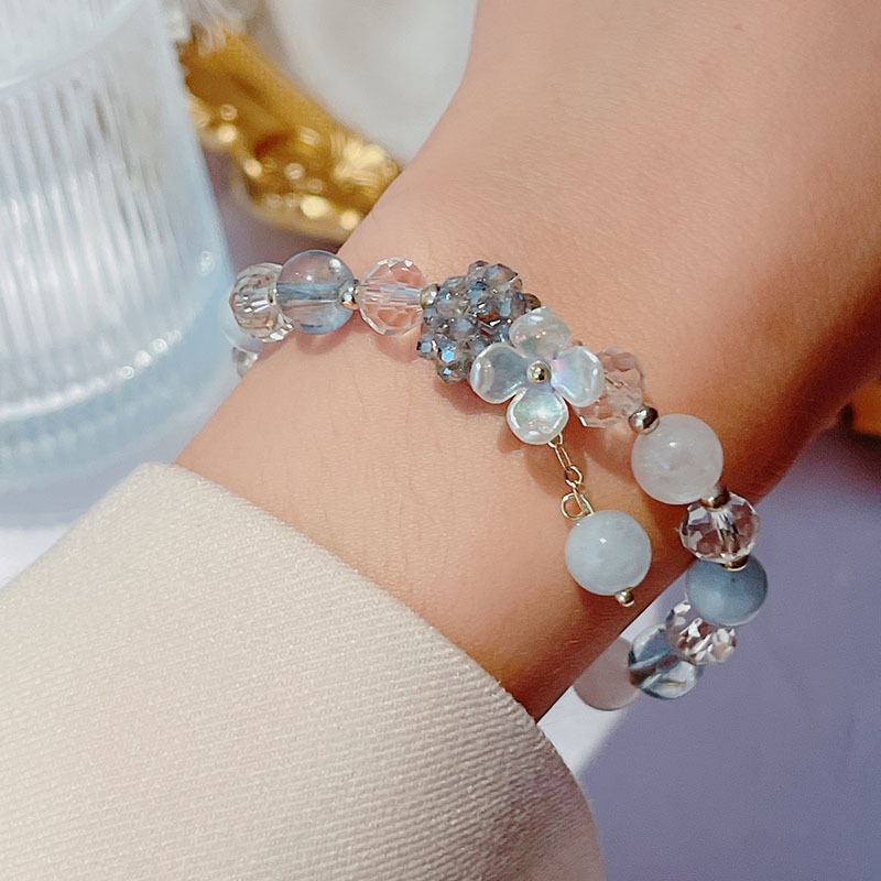 BTS-BC260 GELANG WANITA MANIK-MANIK KOREA DENGAN BERBAGAI MACAM MOTIF/GELANG WANITA KORE MURAH