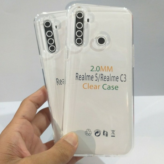 ORI Softcase Clear Case Sillikon Kondom Case Bening Casing Realme Narzo 10 (TA)