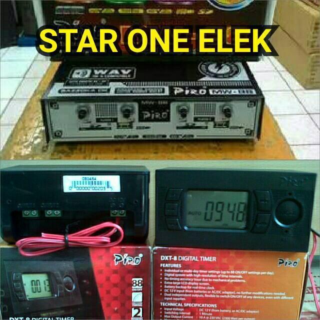 Timer Mesin Pancing Walet Piro Mw-88 + Timer Digital Piro
