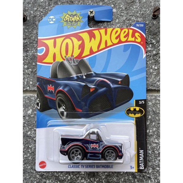 HOT WHEELS BATMAN BLINGS TOONED CLASSIC TV BATMOBILE