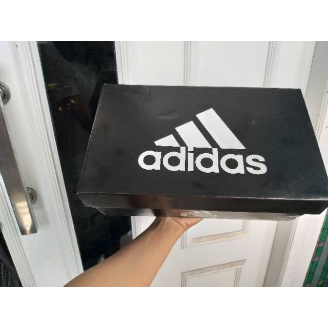 BOX KARDUS DUS ADIDAS OrthoLite Cloudfoam HITAM BLACK KOTAK SEPATU SNEAKERS TEMPAT PENYIMPAN Laris