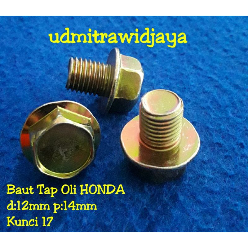 Baut tap oli HONDA M12x14mm