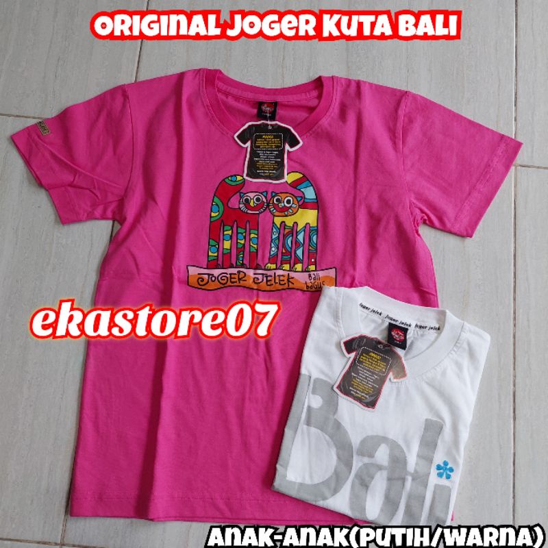 Kaos joger  bali anak anak original