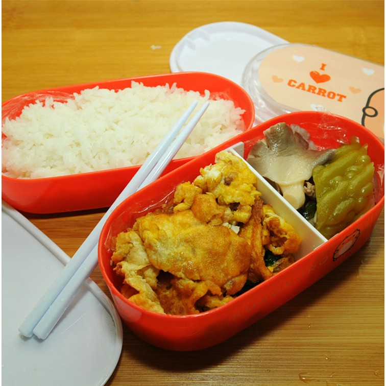 High Quality Cartoon Healthy Plastic Bento Box,Portable 600ml Lunch Bento Boxes Food Container