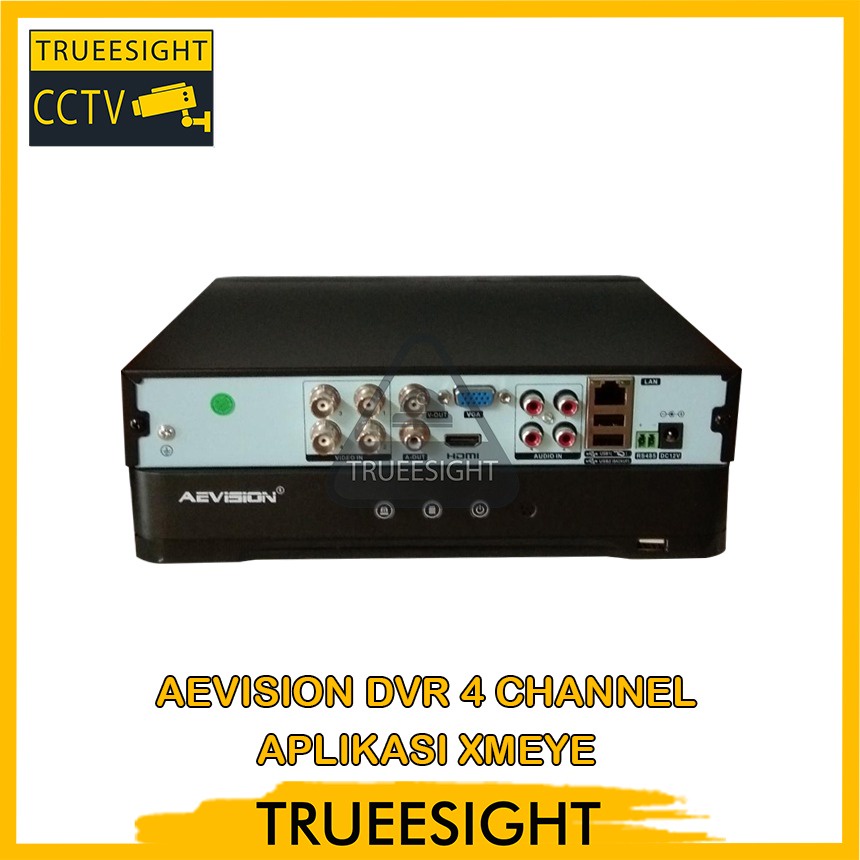 Aevision DVR 4 Channel 2MP Aplikasi Xmeye