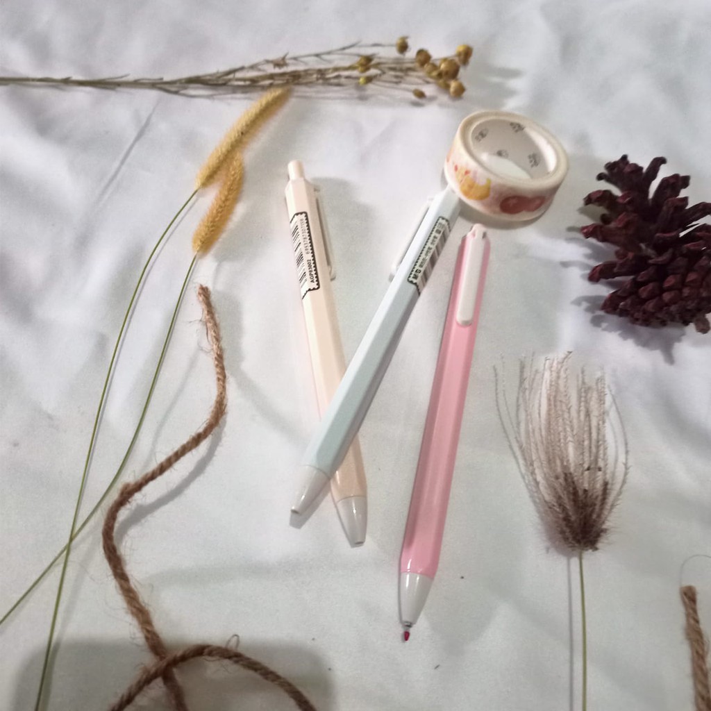 

Pulpen Cute / Pulpen Pastel / Pulpen Hitam Murah / Pulpen / Bolpoin / Ballpoint