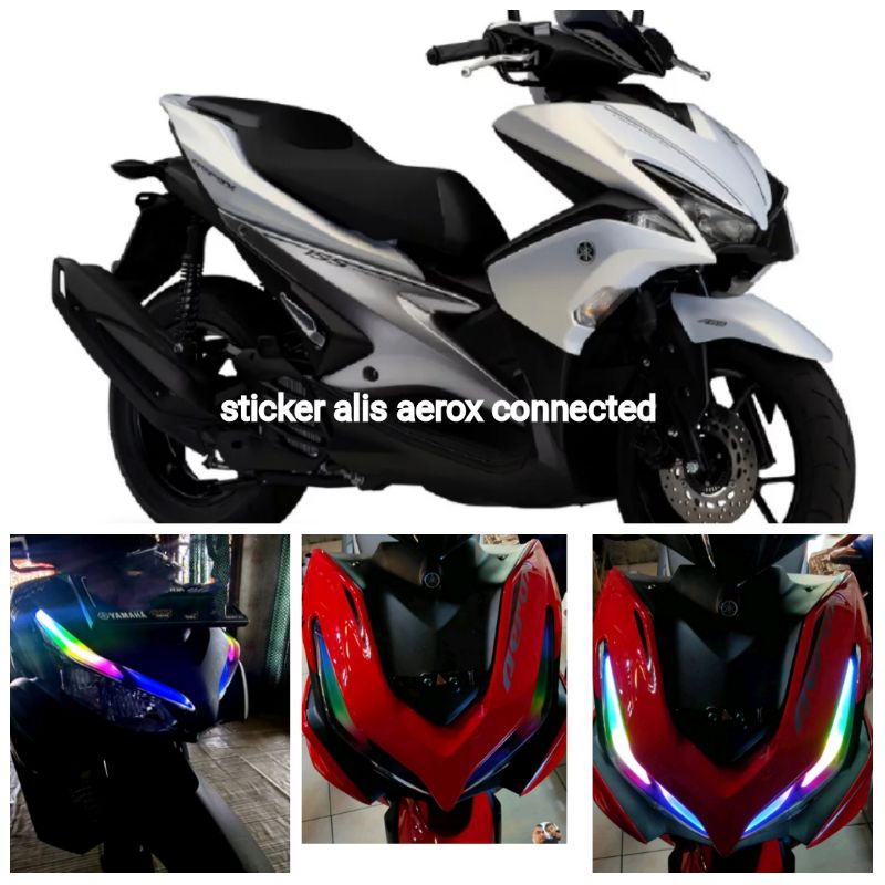 Sticker Alis Aerox connected