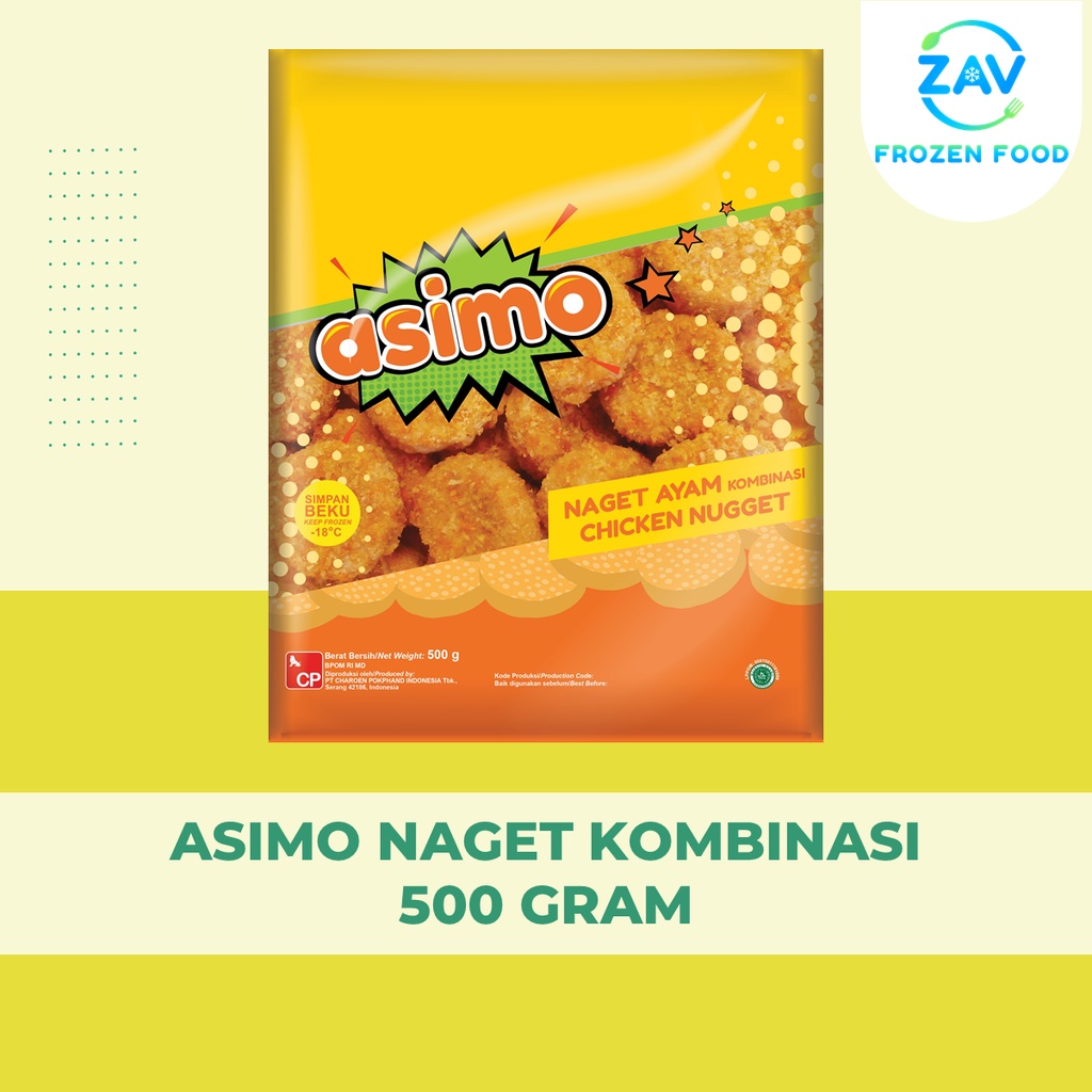

ASIMO NAGET KOMBINASI 500 GRAM