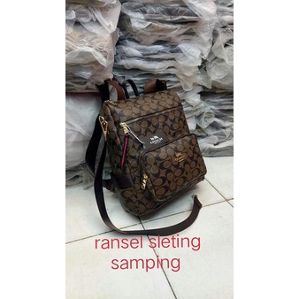 tas ransel coach wanita full embos