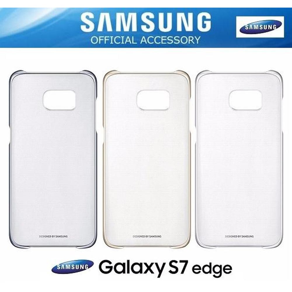 Original SAMSUNG Clear Cover Galaxy S7 Edge