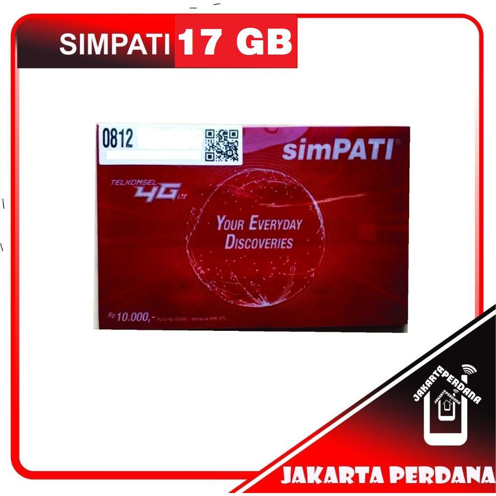 Perdana Internet Telkomsel 17gb Kartu Simpati Kuota 17 Gb Fix Shopee Indonesia